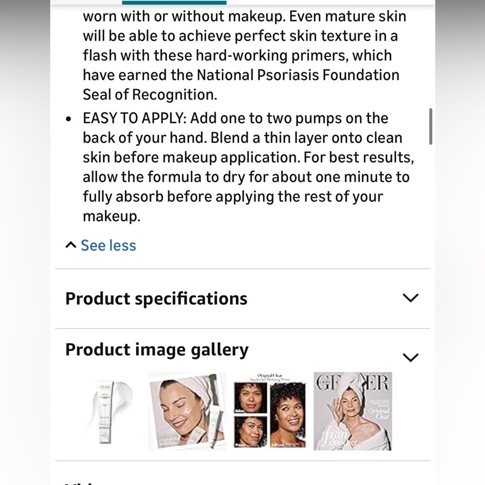 Laura Geller Spackle Primer Original Clear - Picture 5 of 9
